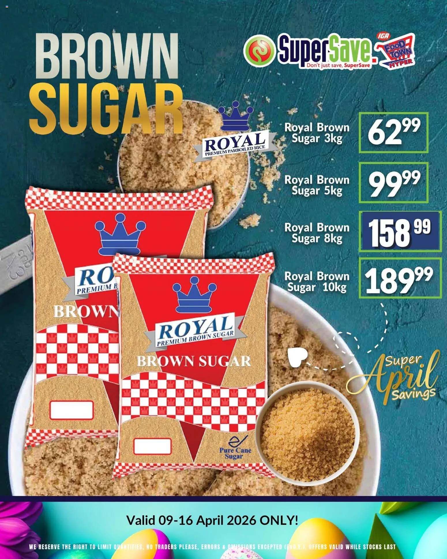 New Super Save catalogue – valid from 09.04.2026 | Page: 30 | Products: Rice, Sugar