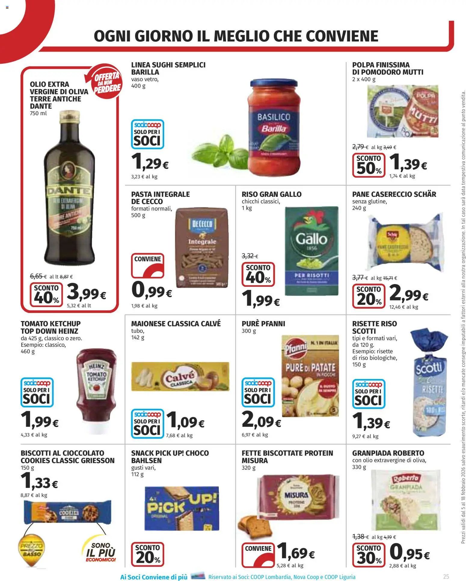 Volantino COOP del 05.02.2026 | Pagina: 25
