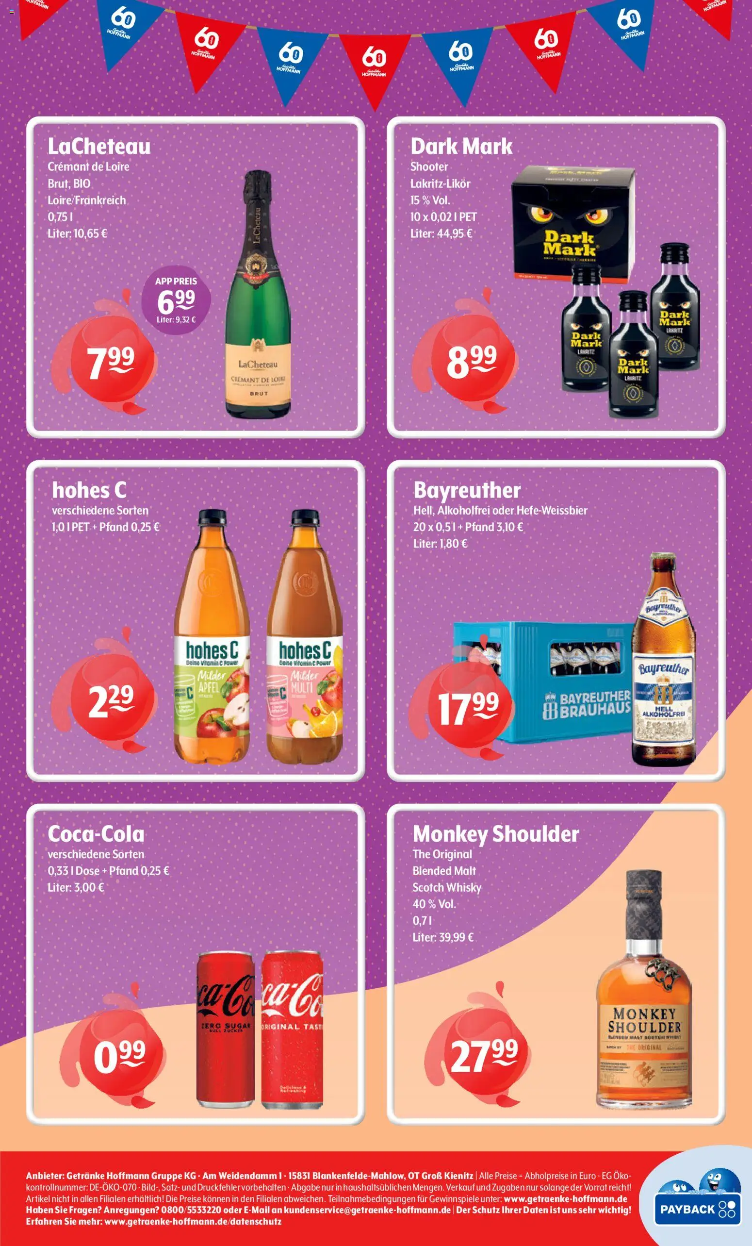 Trink und Spare Prospekt 	 – gültig ab 27.04.2026 | Seite: 8 | Produkte: Whisky, Äpfel, Hohes c