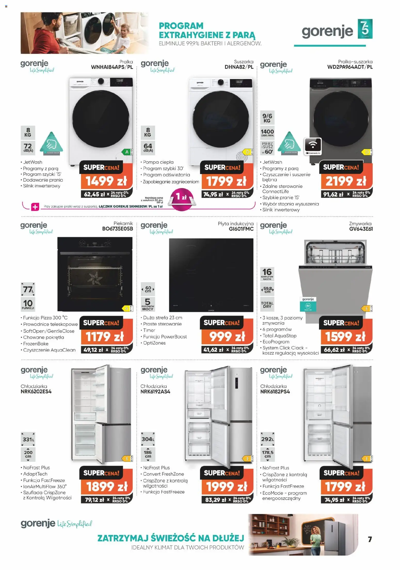 Max elektro Black Friday od 04.11.2025 | Strona: 7 | Produkty: Płyta indukcyjna, Piekarnik, Zmywarka, Pizza