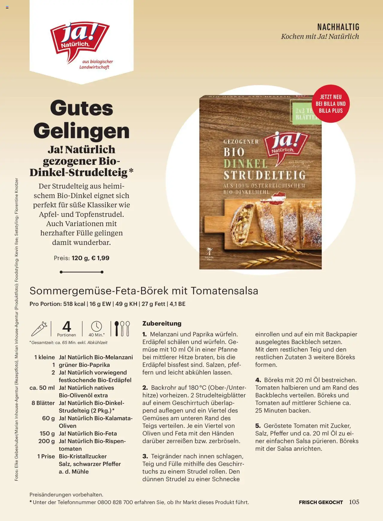 Billa Frisch Gekocht gültig ab 03.07.2025 | Seite: 105 | Produkte: Mühle, Öl, Äpfel, Tomaten
