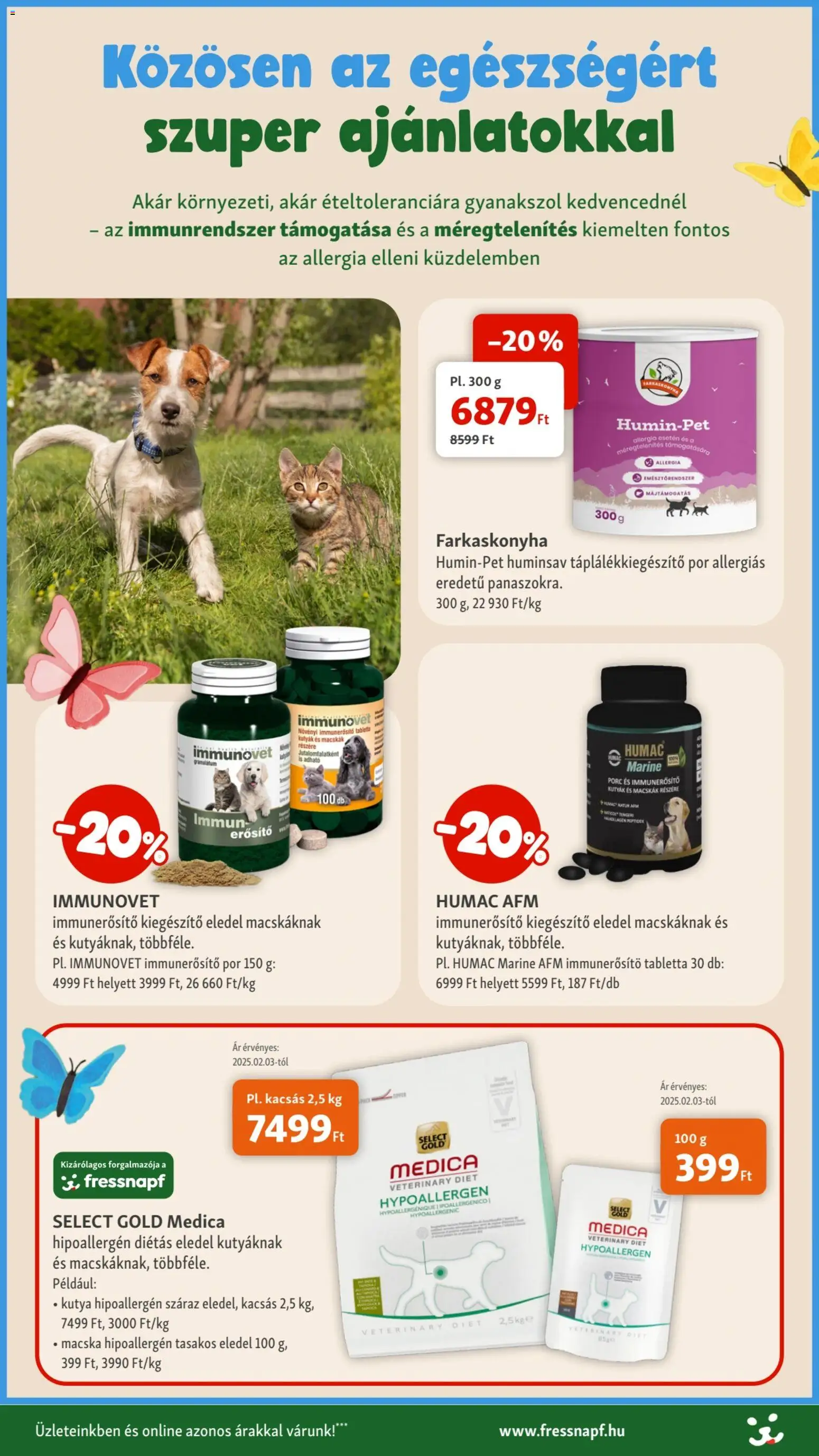 Fressnapf akciós ujság - amely érvényes a következő dátumtól: 09.04.2026 | Oldal: 14 | Termékek: Erősítő