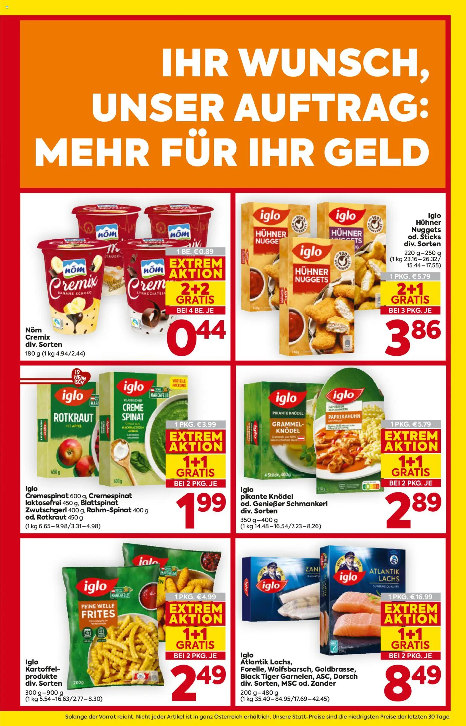 Billa Flugblatt - Niederösterreich gültig ab 05.03.2026 | Seite: 9 | Produkte: Creme, Äpfel