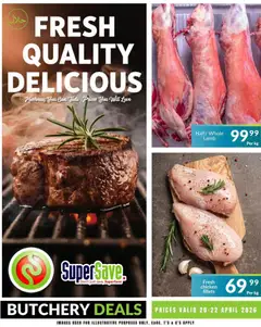 Super Save specials catalogue – valid from 20.04.2026