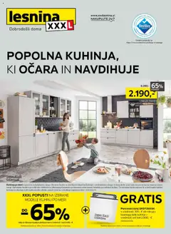 XXXL Lesnina katalog popolna kuhinja - pregled letaka veljavnega od 19.08.2025