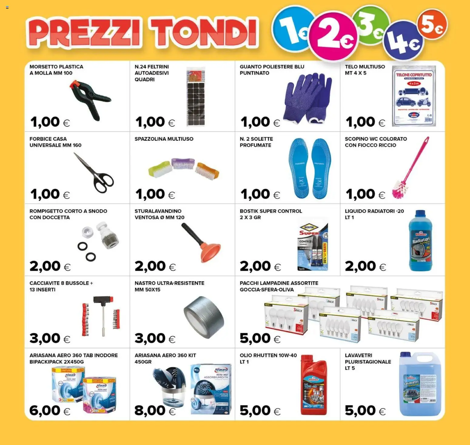 Volantino Oasi del 15.01.2026 | Pagina: 23 | Prodotti: Scopino, Cacciavite, Feltrini, WC