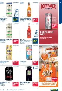 Náhled letáku Makro leták - Bar od 08.10.2025 | Strana: 15 | Produkty: Martini, Piña colada, Mojito, Cola