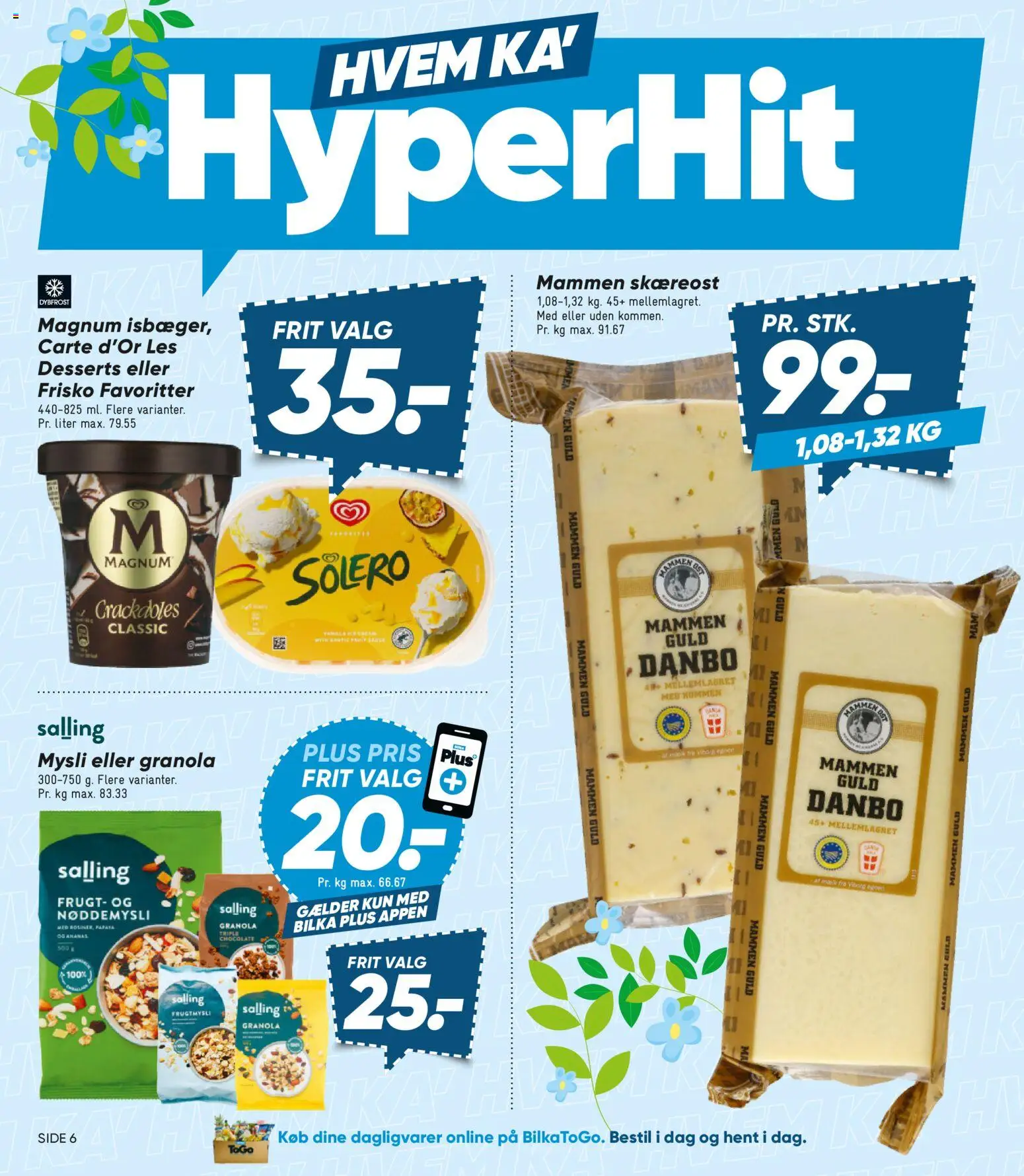 Bilka tilbudsavis – gyldig fra 17.04.2026 | Side: 6 | Produkter: Mælk