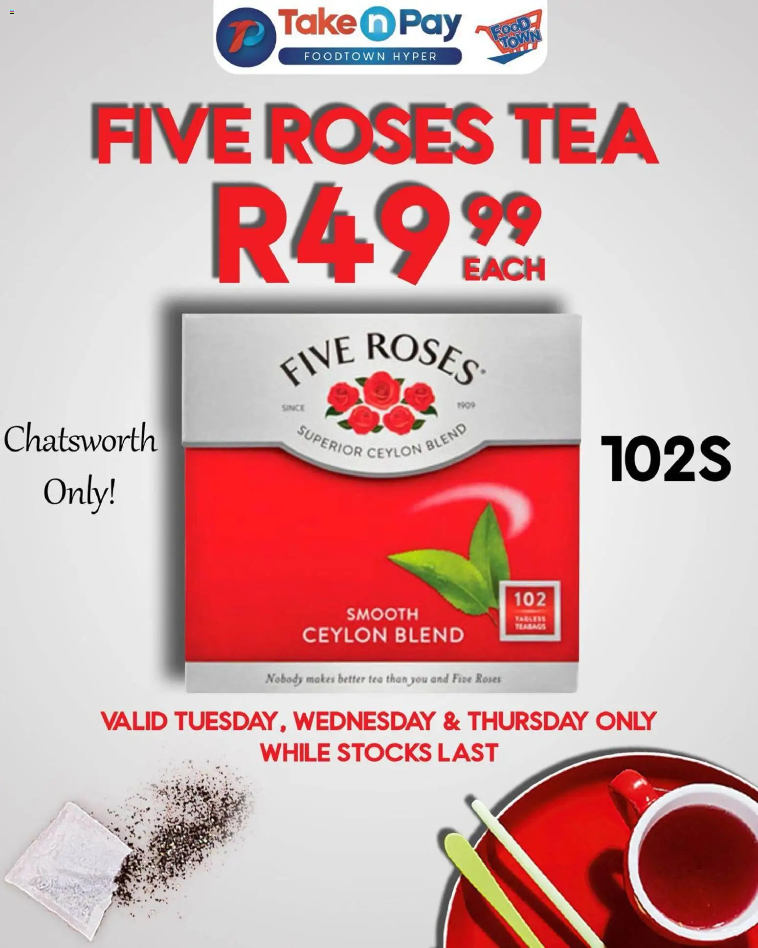 New Take n Pay catalogue – valid from 13.01.2026 | Page: 15 | Products: Tea