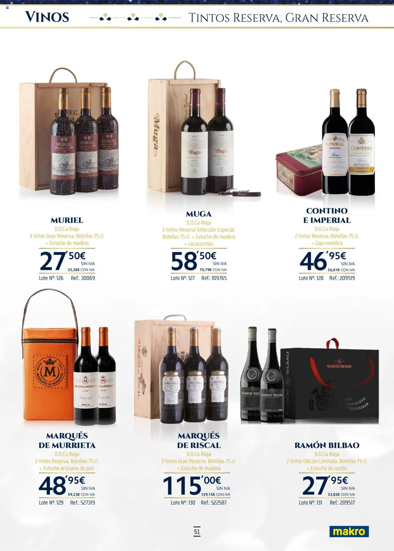 Makro - Lotes y cestas Levante │ válido desde el 04.10.2025 | Página: 51 | Productos: Caja