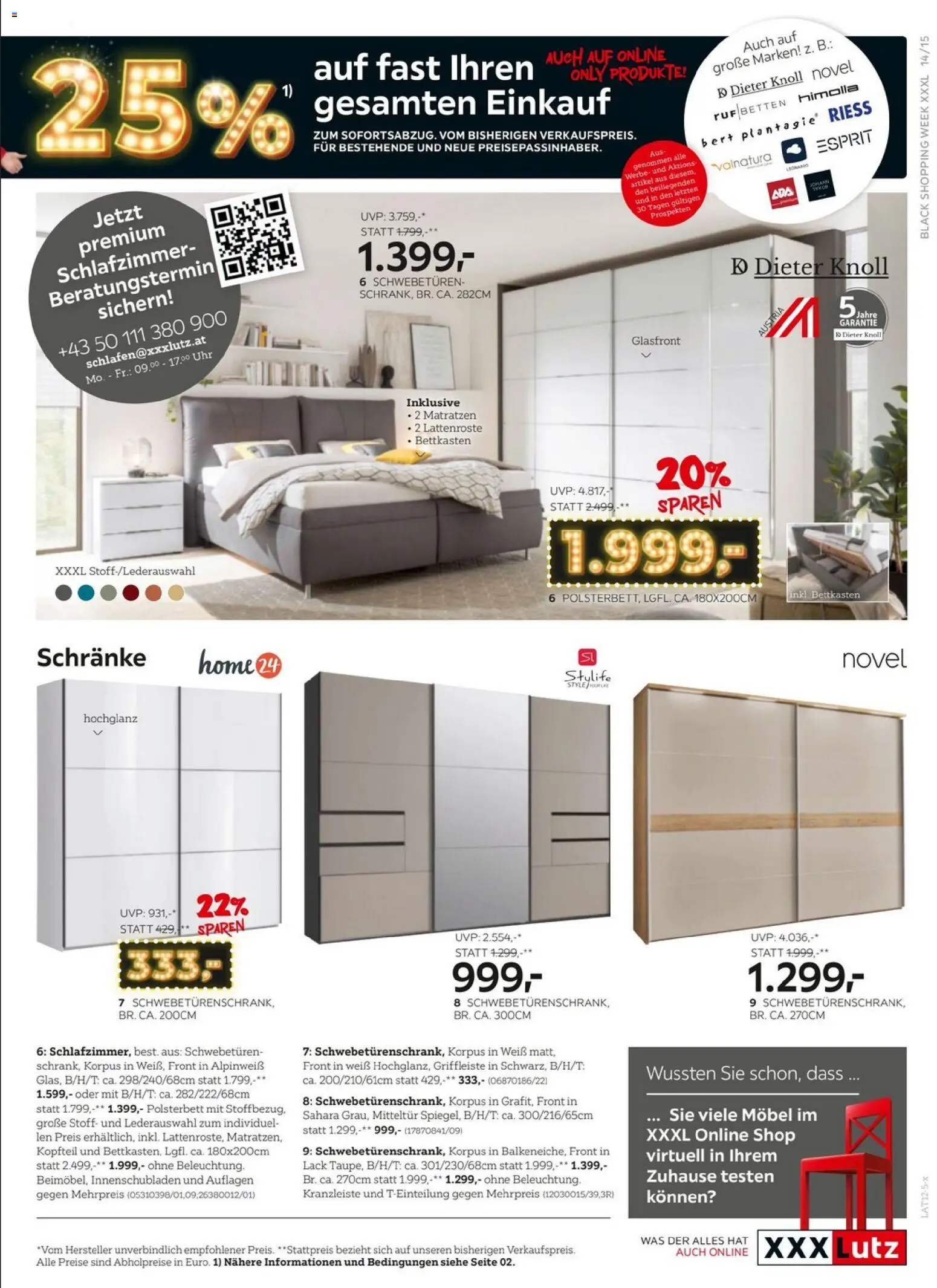 XXXLutz - Black Friday gültig ab 24.11.2025 | Seite: 15 | Produkte: Uhr