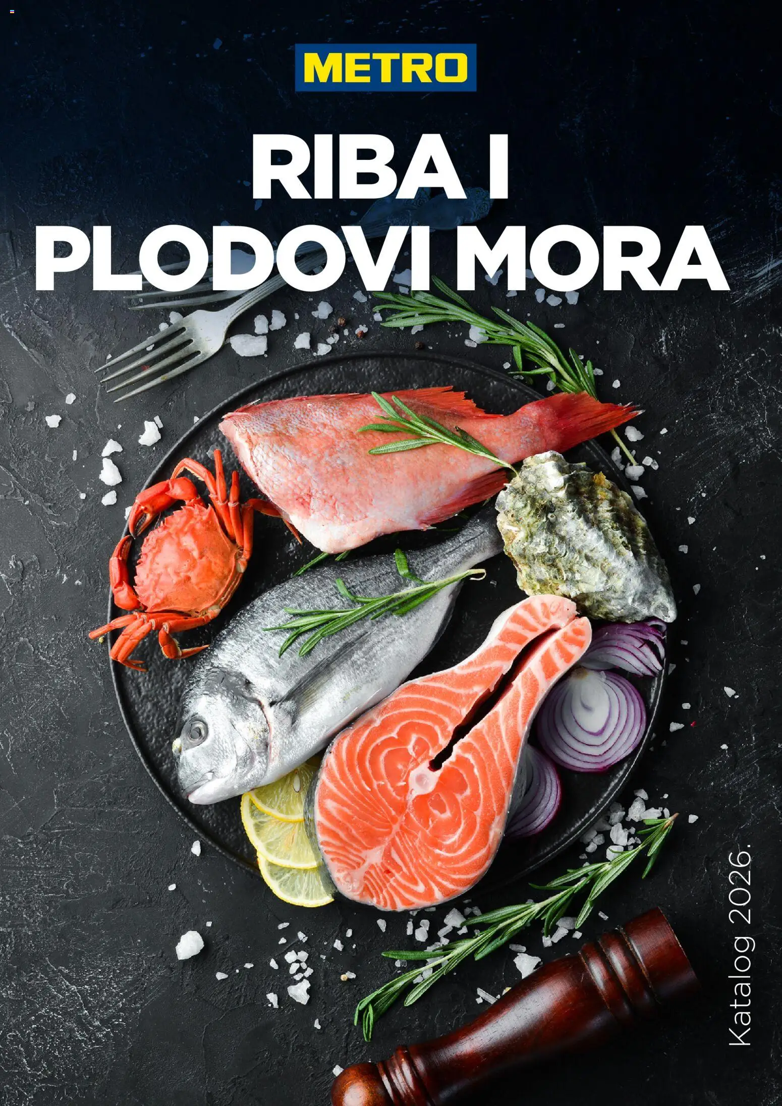 Metro katalog - važi od 10.12.2025 | Strana: 1 | Proizvode: Plodovi mora, Riba