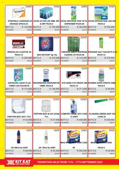 New KIT KAT Cash & Carry catalogue – valid from 11.09.2025 | Page: 26 | Products: Case, Chocolate, Lozenges, Washing powder