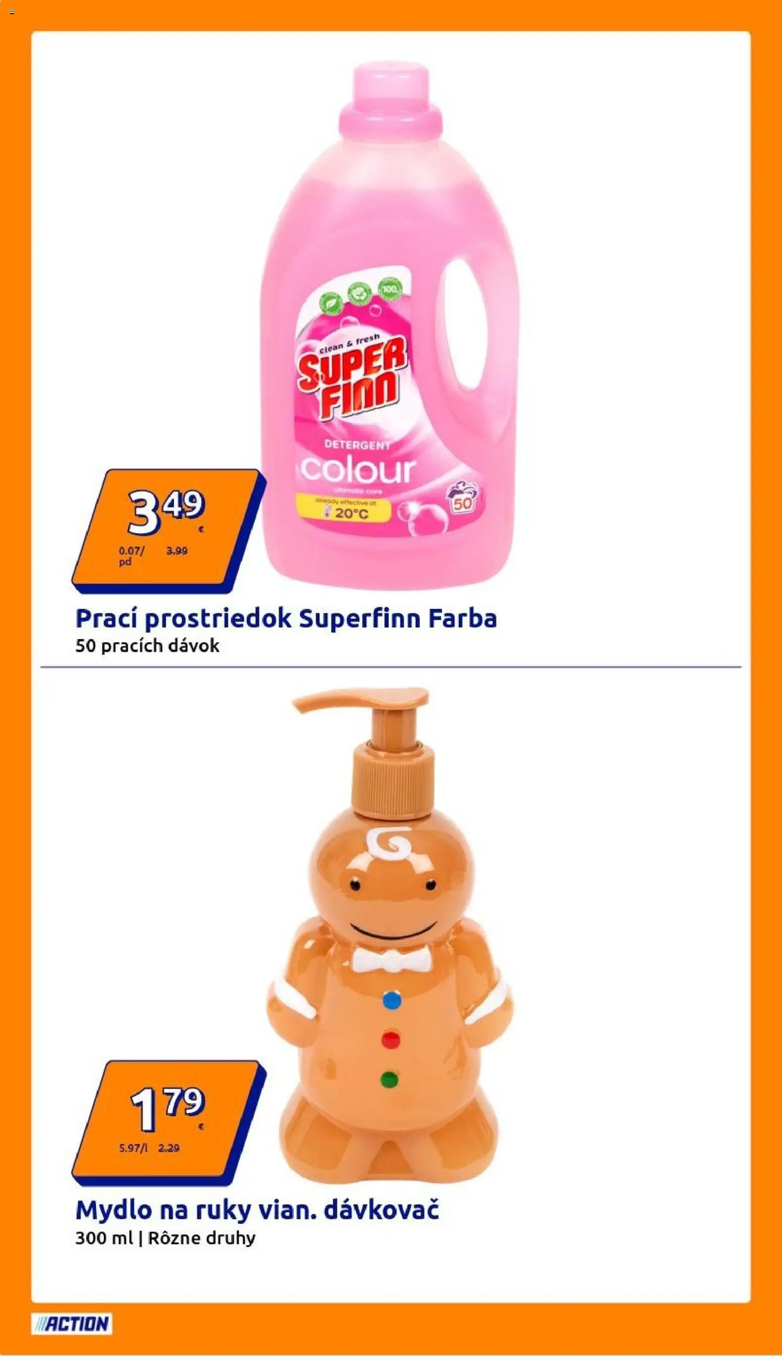 Nové Action akcie – leták je platný od 12.11.2025 | Strana: 24 | Produkty: Mydlo