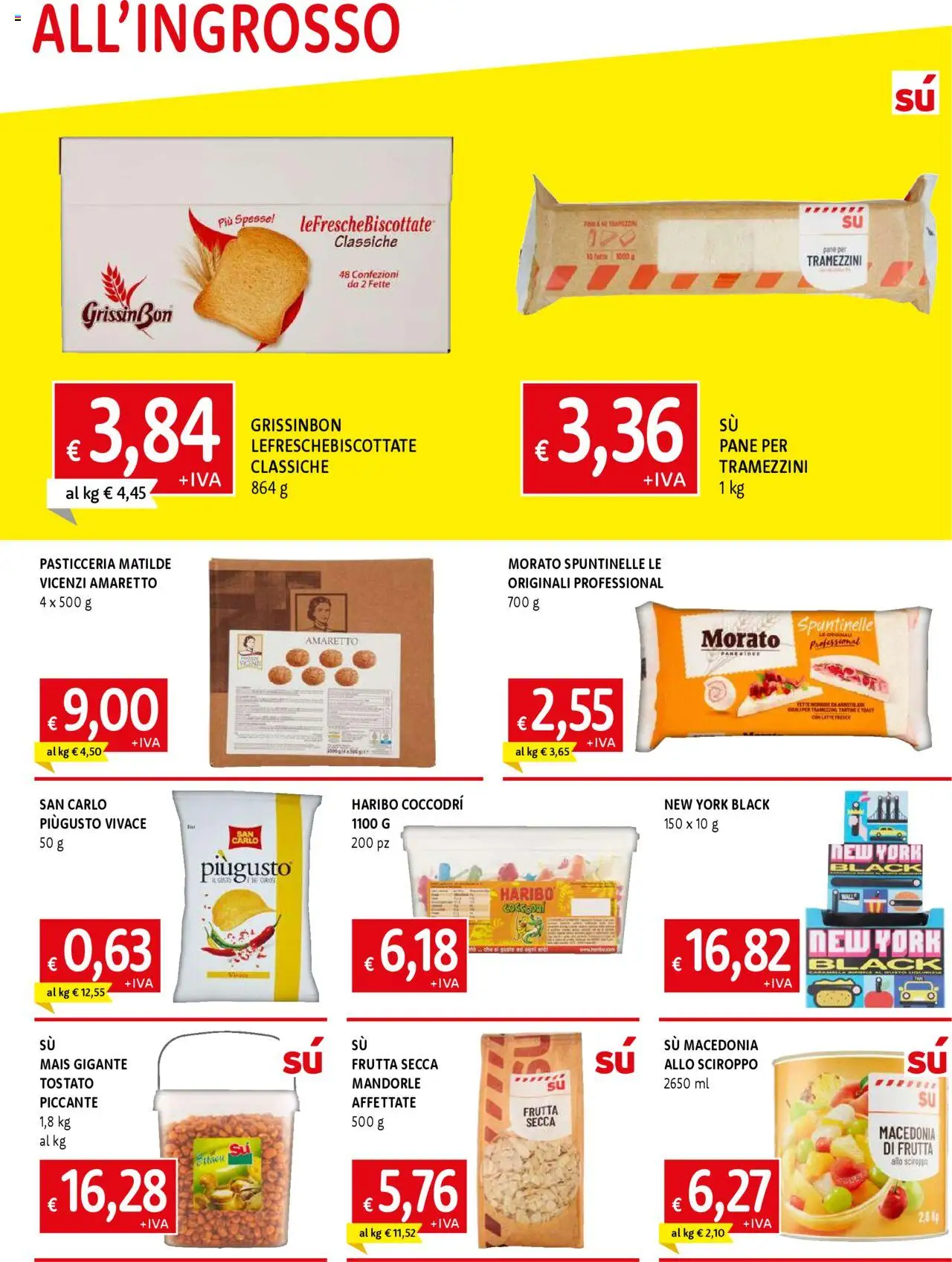Volantino Famila del 12.06.2025 | Pagina: 5 | Prodotti: Pane, Frutta, Mandorle, Macedonia