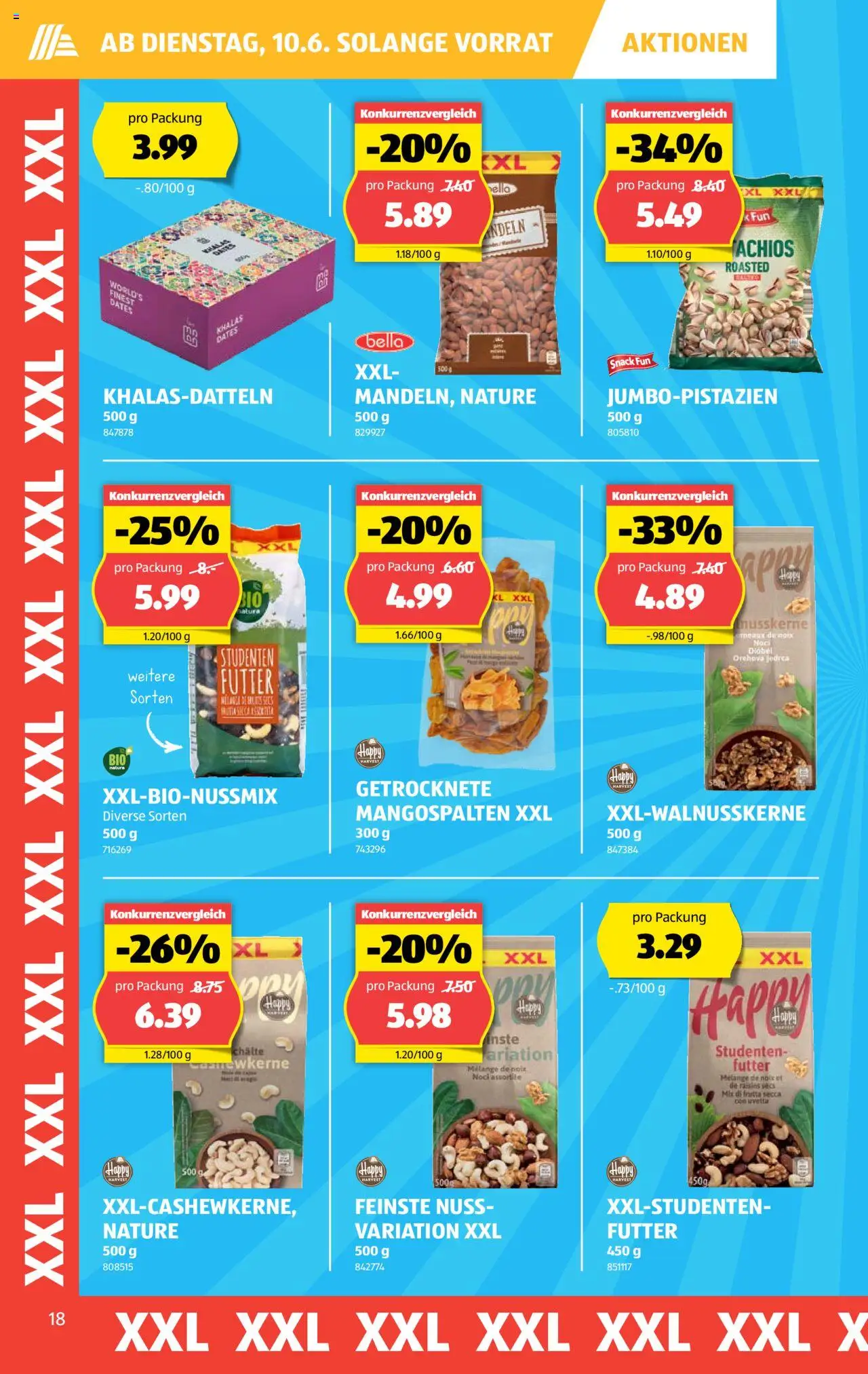 Aldi Aktionen ab 05.06.2025 | Seite: 18 | Produkte: Mango