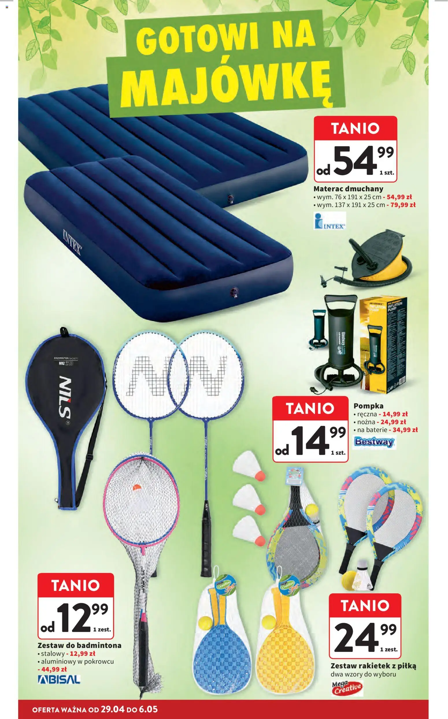 Intermarche gazetka od 29.04.2026 | Strona: 38 | Produkty: Moet, Baterie, Materac