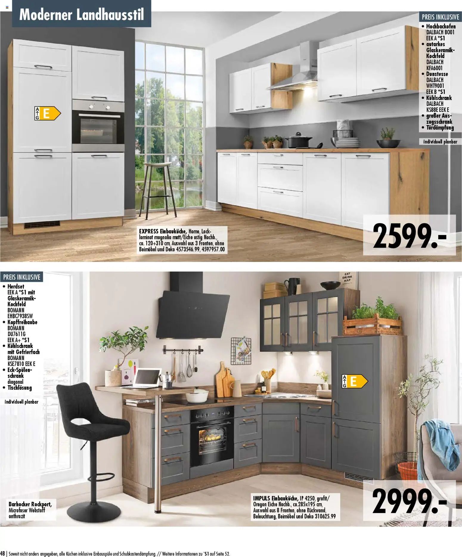 SB Möbel Boss Küchenkatalog 2026 – gültig ab 09.04.2026 | Seite: 48