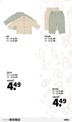 Wibra folder - Voorbeeld van een folder van Wibra, geldig van 18.02.2026 | Pagina: 7 | Producten: Shirt, Broek