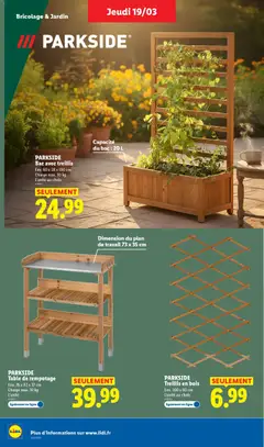 LIDL - Prévisualisation de LIDL catalogue semaine 12 valide à partir de 19.03.2026 | Page: 34