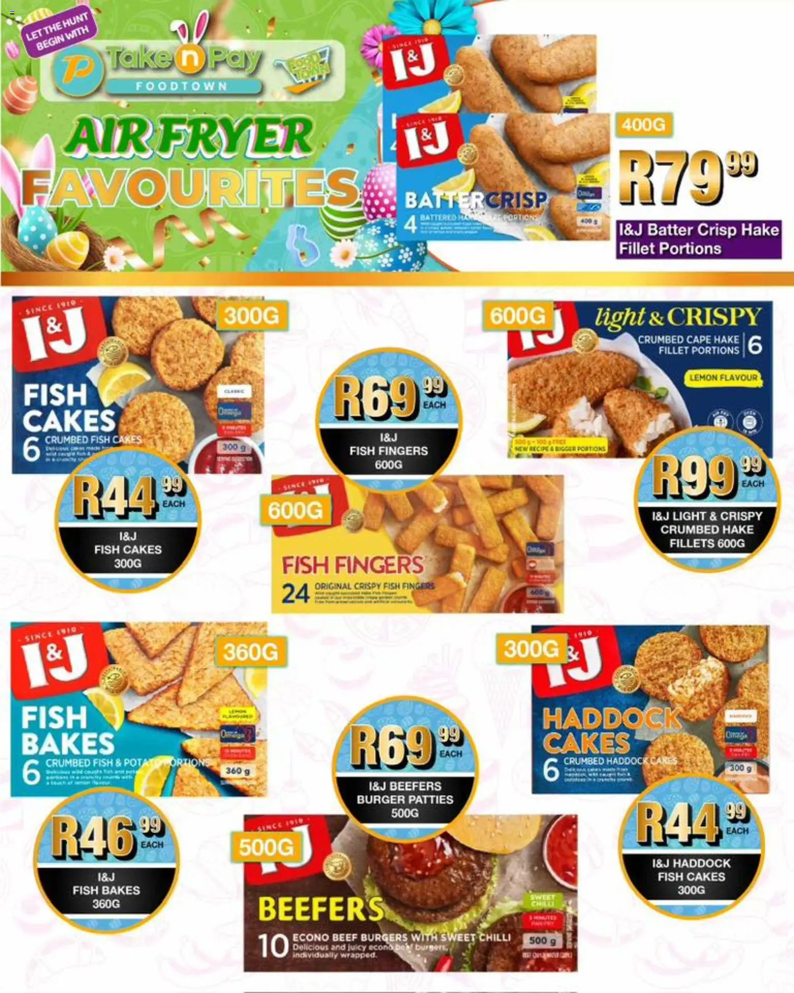 New Take n Pay catalogue – valid from 23.03.2026 | Page: 23 | Products: Fryer, Fish, Beef, Lemon