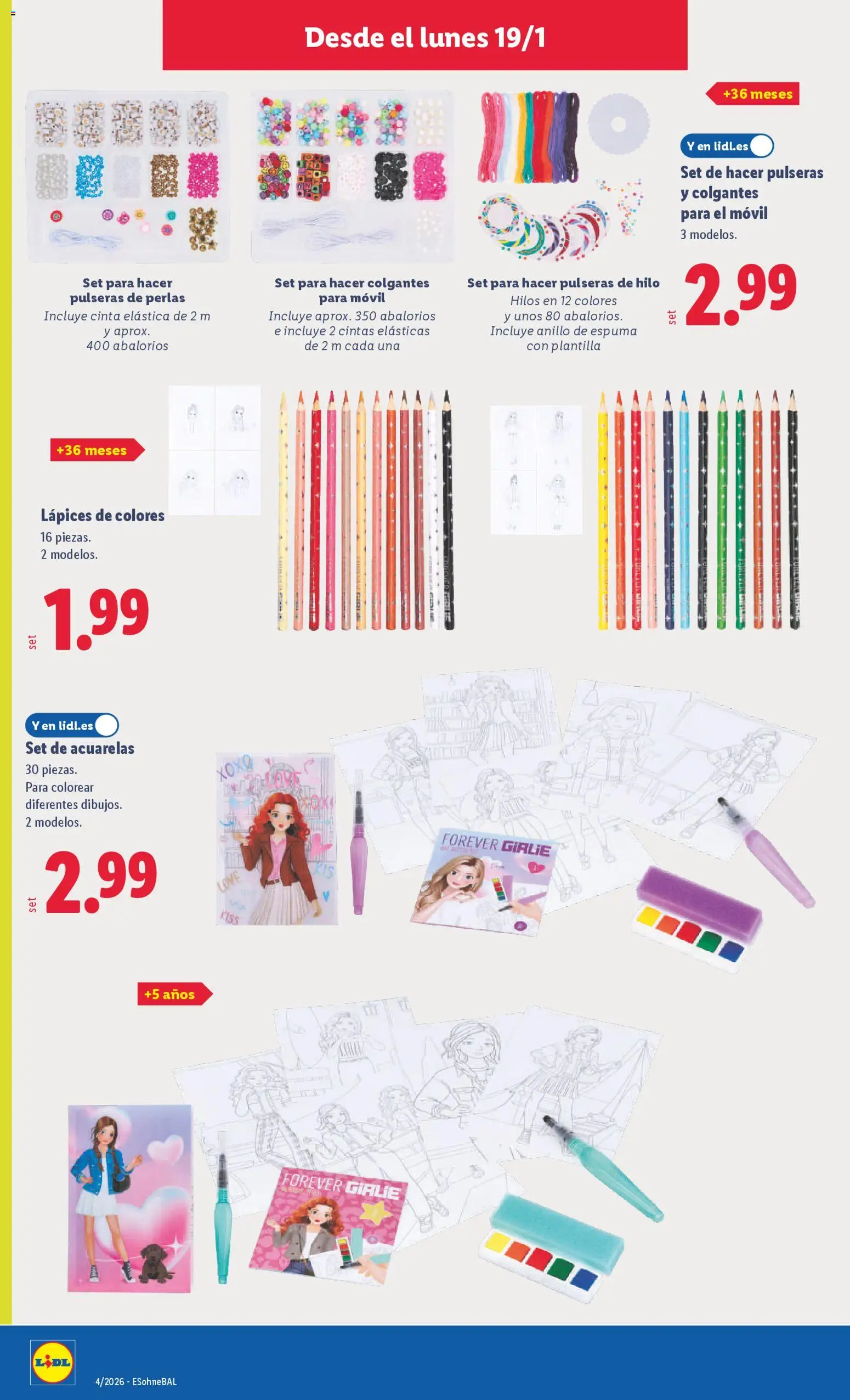 Lidl folleto de bazar │ válido desde el 19.01.2026 | Página: 12