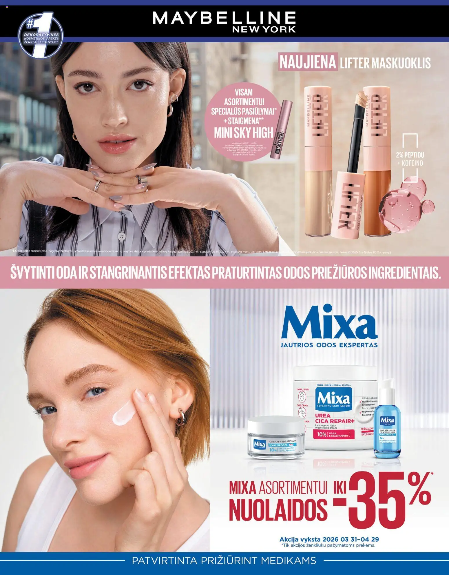 Eurokos akcijos nuo 31.03.2026 | Puslapis: 19 | Prekių: Maskuoklis