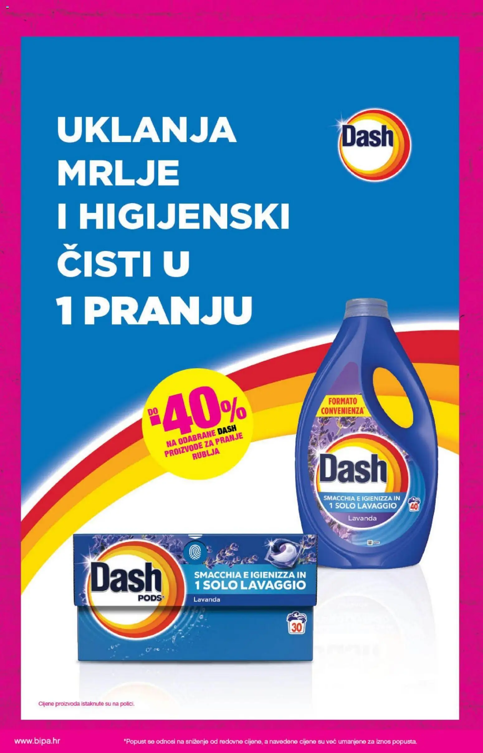 Bipa katalog | vrijedi od 11.12.2025 | Stranica: 25 | Proizvodi: Dash