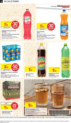Intermarché - Prévisualisation de PULP ORANGE LOOK, 1,51-0,96 € le litre valide à partir de 03.02.2026 | Page: 16