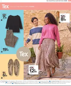 Carrefour - Prévisualisation de Carrefour Special printemps valide à partir de 10.03.2026 | Page: 5 | Produits: Jupe, Pull, Pantalon