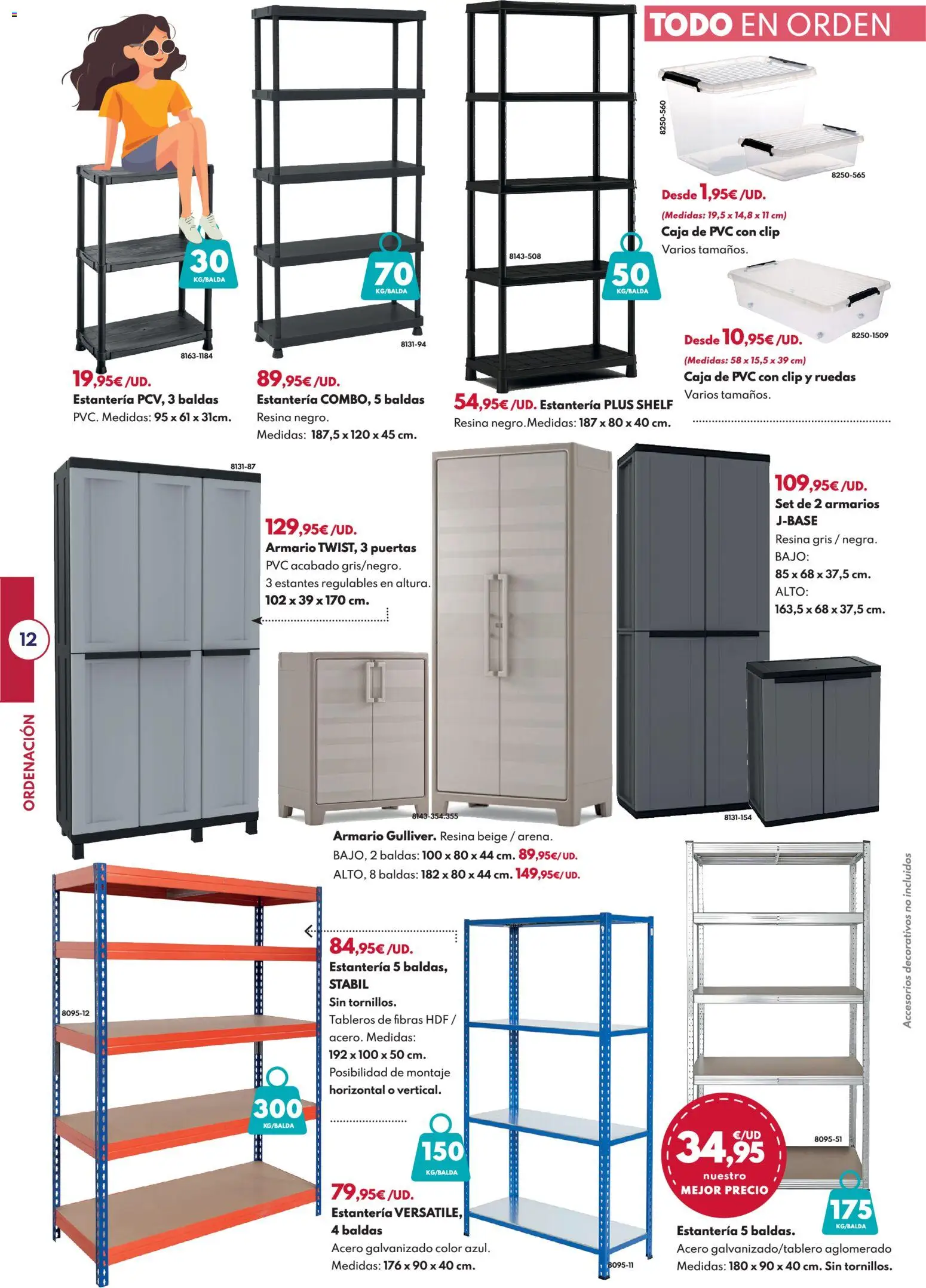 BricoCentro folleto │ válido desde el 23.03.2026 | Página: 12 | Productos: Armario, Caja