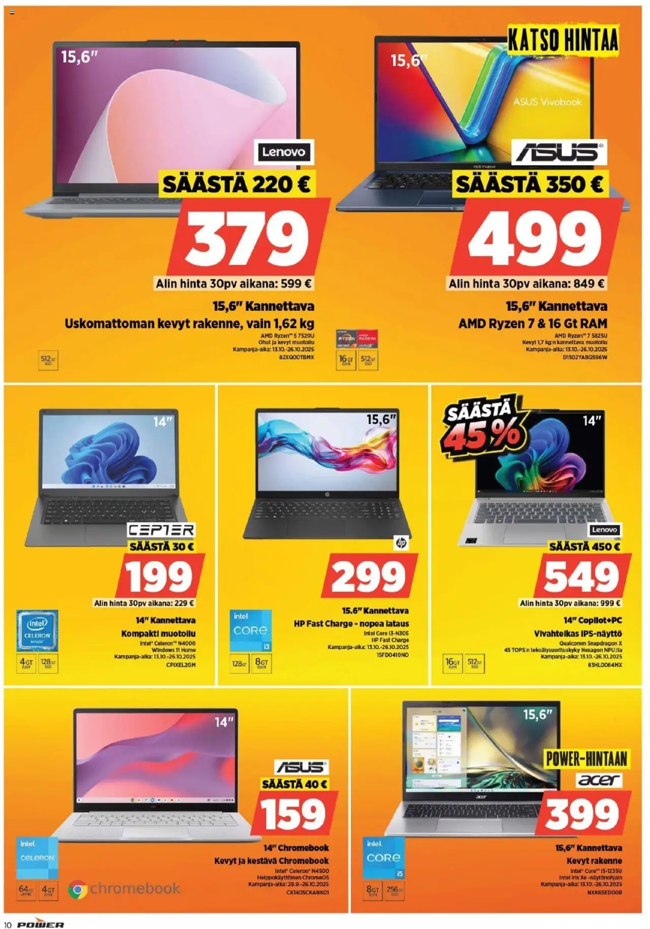 Power tarjoukset – voimassa 20.10.2025 alkaen | Sivu: 10