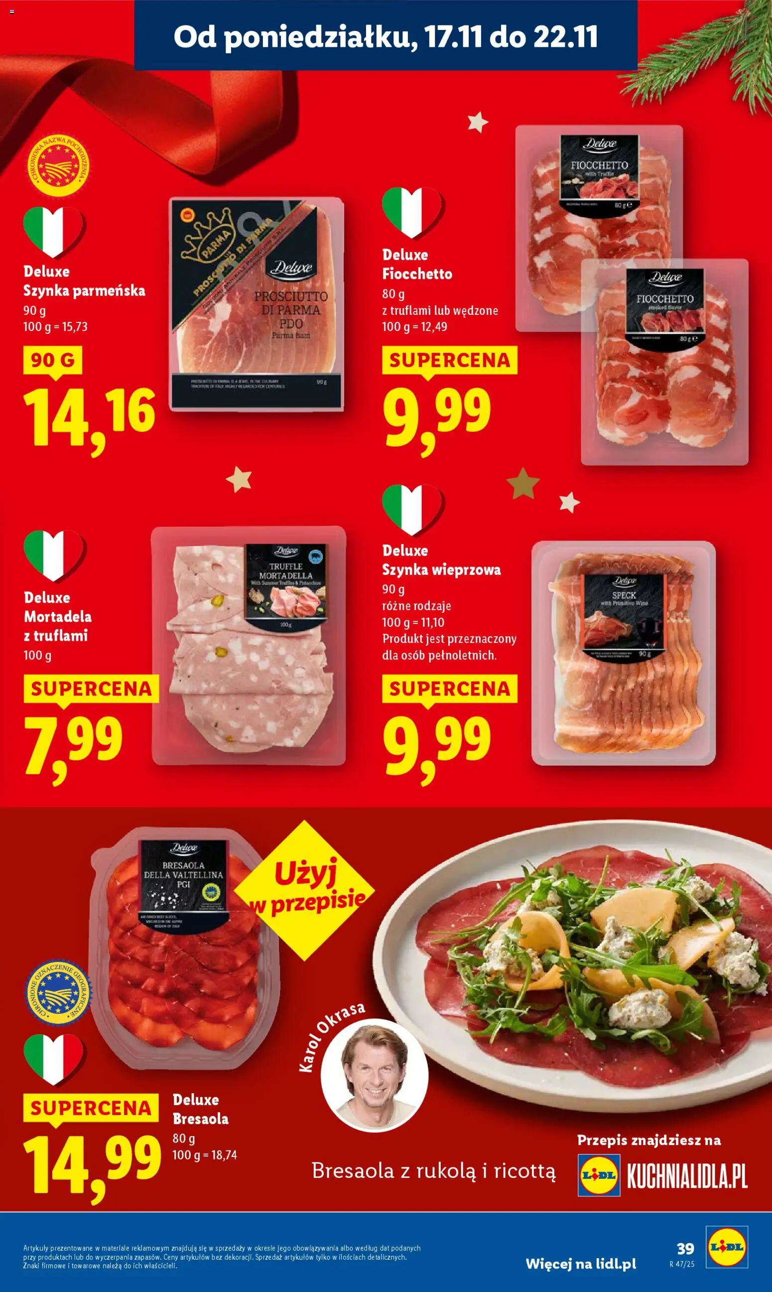 Lidl Gazetka od 17.11.2025 | Strona: 39