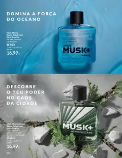 Pré-visualização Musk Marine Eau de Toilette em Spray Para Ele, Hortelã. Lavanda. Cardamomo. 75 ml válido de 01.01.2026 | Página: 110
