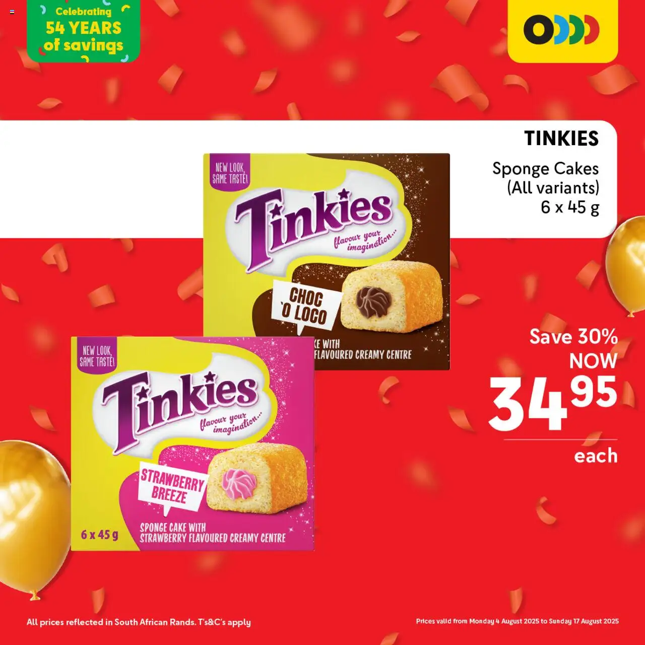 Makro Birthday Deals Sweets │ valid from 04.08.2025 | Page: 9 | Products: Cake