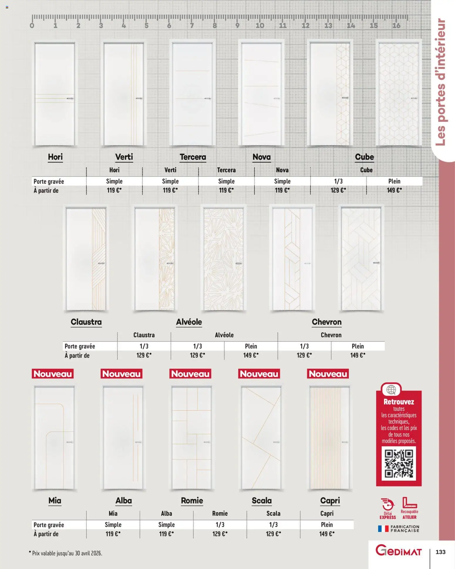 {H1} | Page: 133 | Produits: Porte, Portes