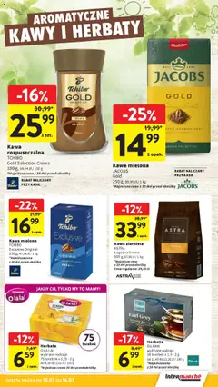 Intermarche Gazetka od 10.07.2025 | Strona: 28 | Produkty: Kawa rozpuszczalna, Tchibo exclusive, Kawa, Herbata