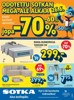 Katso Sotka tarjoukset voimassa alkaen 14.07.2025