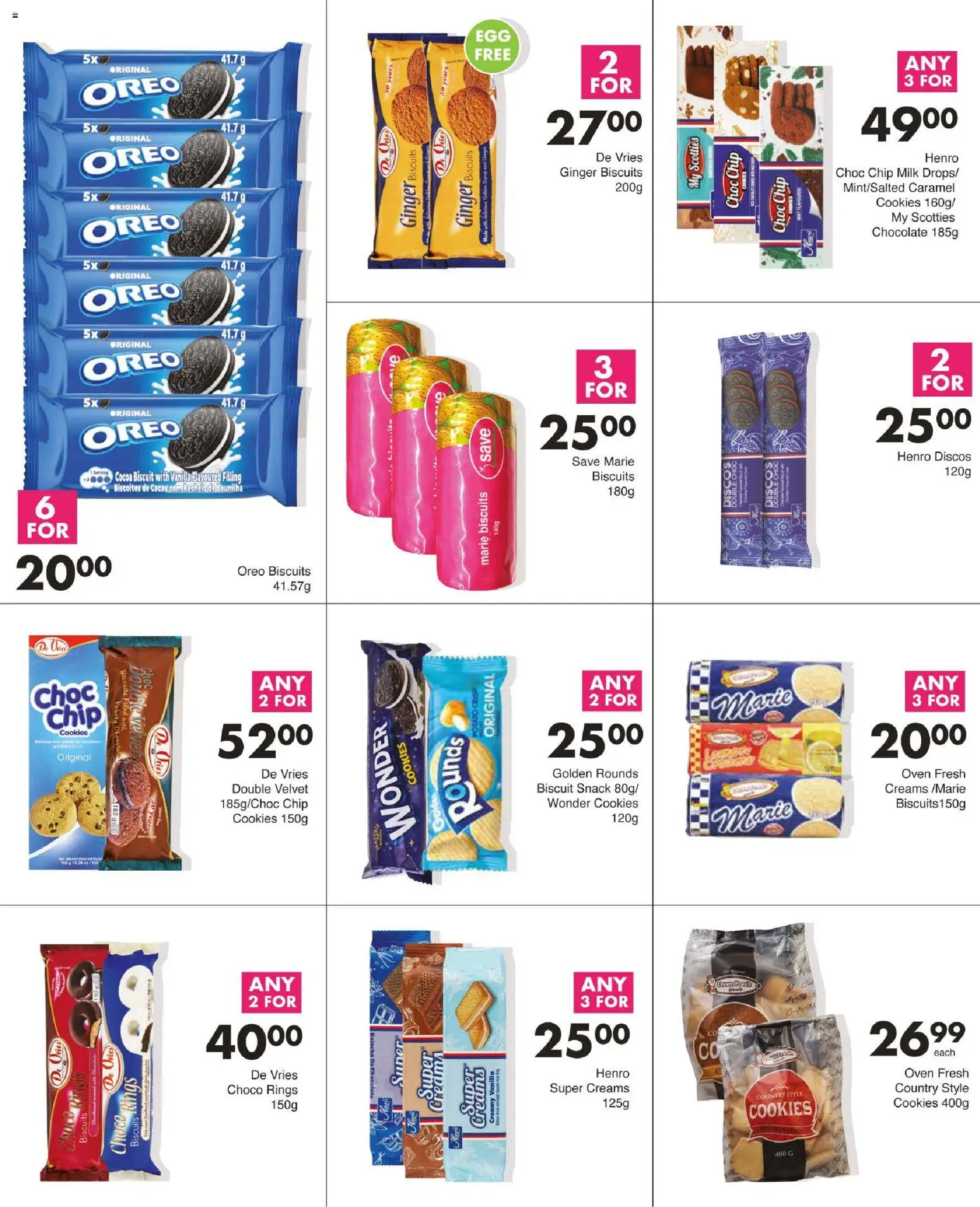 New Save catalogue – valid from 15.01.2026 | Page: 38 | Products: Oven, Milk, Cookies, Caramel