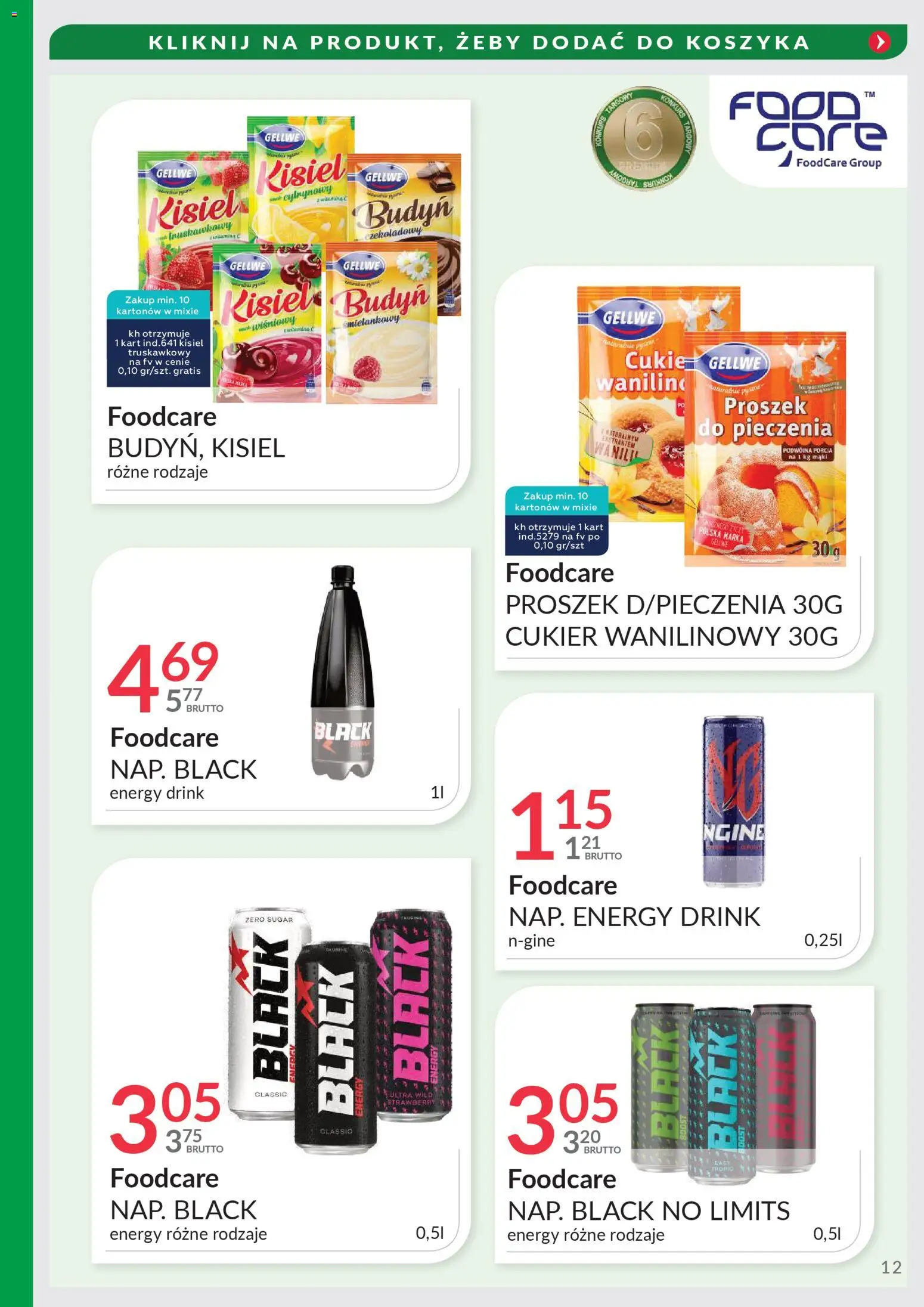 Eurocash Gazetka - Targi Jesień od 03.11.2025 | Strona: 12 | Produkty: Cukier wanilinowy, Cukier