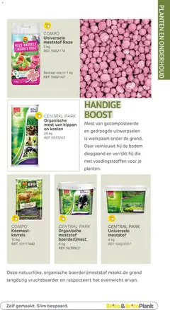 Brico Plan-it Tuincatalogus - Voorbeeld van een folder van Brico Plan-it, geldig van 10.03.2026 | Pagina: 156 | Producten: Boost