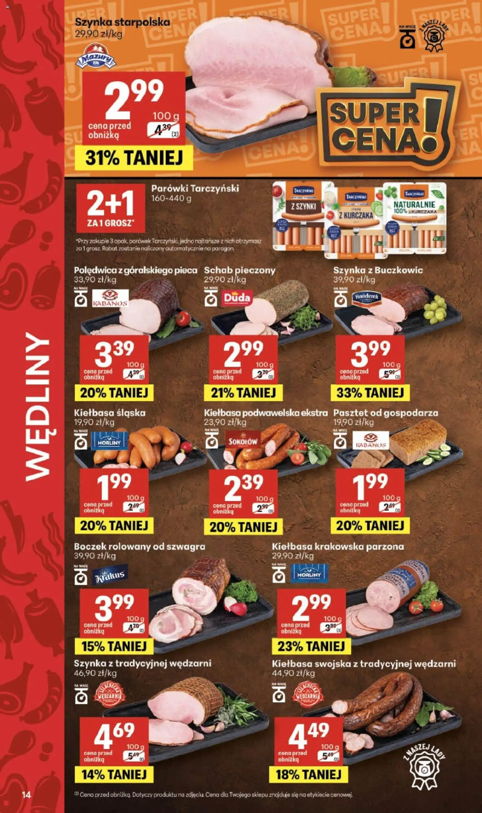 Delikatesy Centrum Gazetka - Sklepy Własne od 12.02.2026 | Strona: 14