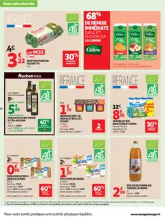 Auchan - Prévisualisation de Auchan - Promos XXL supermarchés valide à partir de 24.02.2026 | Page: 16 | Produits: Orange, Huile d'olive bio, Jus de pomme, Jus