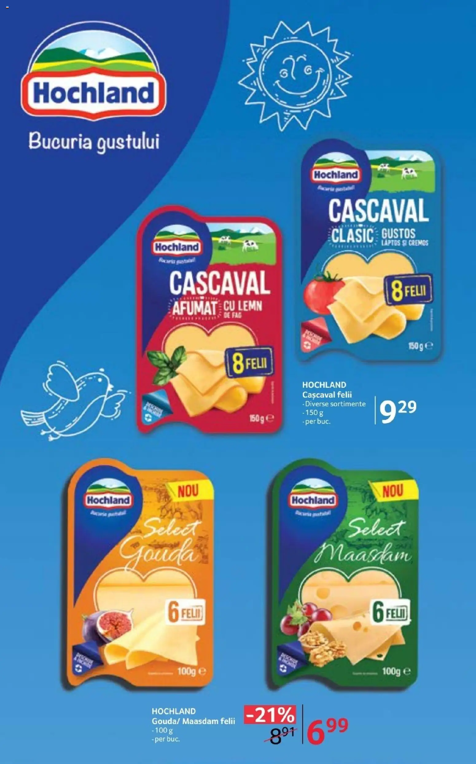 Noul catalog Selgros – valabil de la 17.04.2026 | Pagină: 7 | Produse: Cașcaval, Gouda