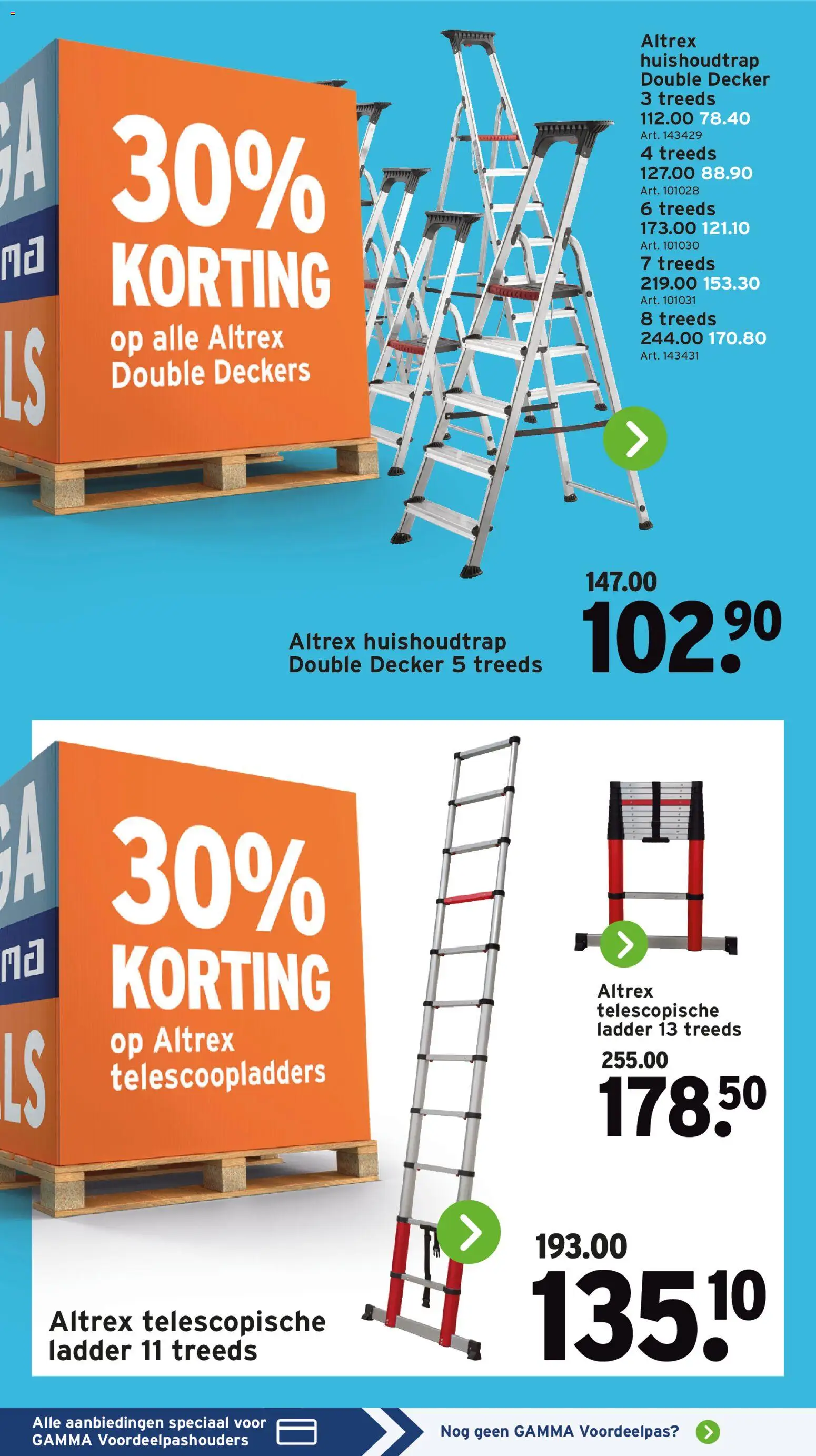 {H1} | Pagina: 9 | Producten: Ladder