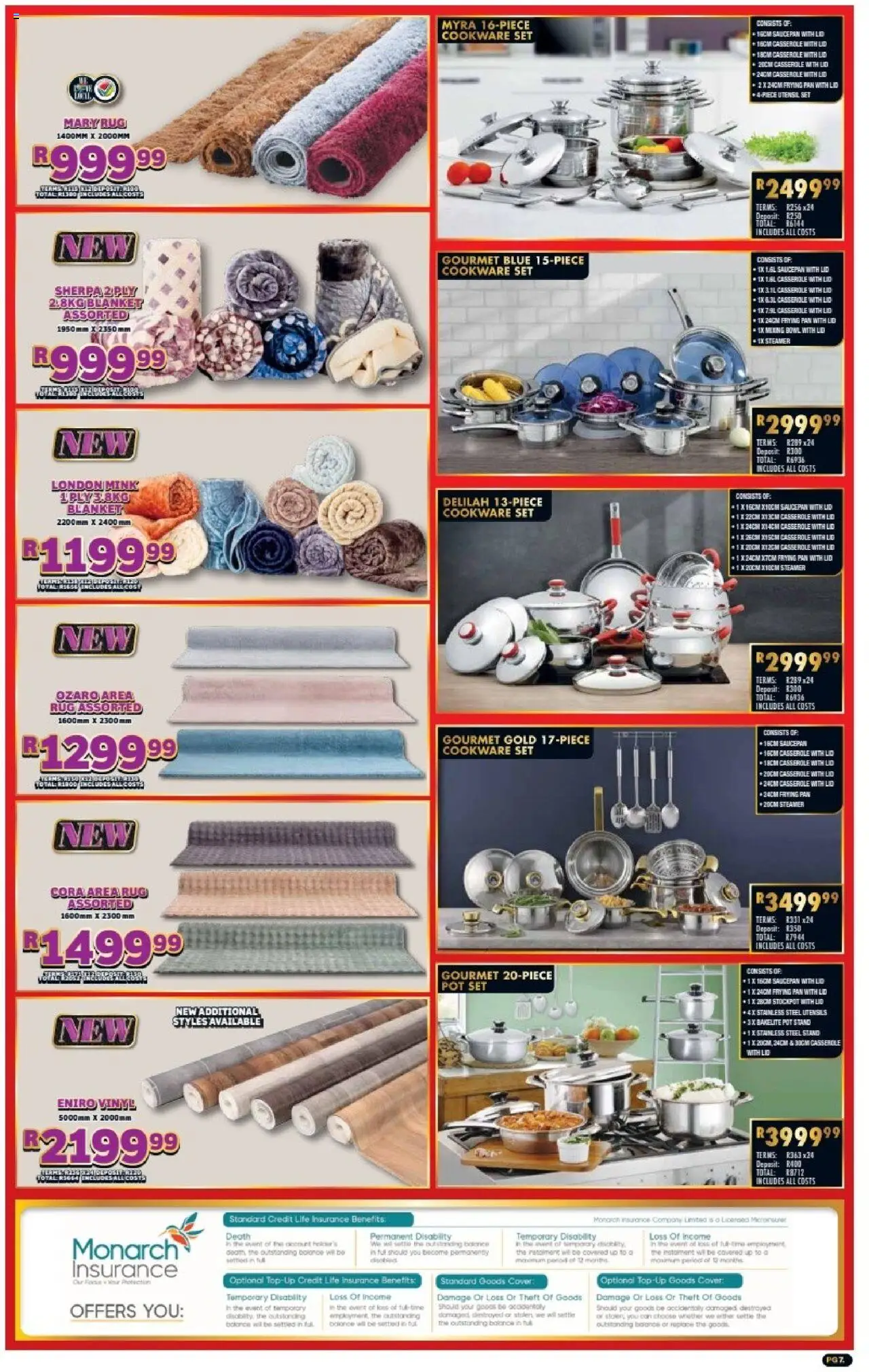 New Lewis Stores catalogue – valid from 01.10.2025 | Page: 7 | Products: Cover, Rug, Bowl, Blanket