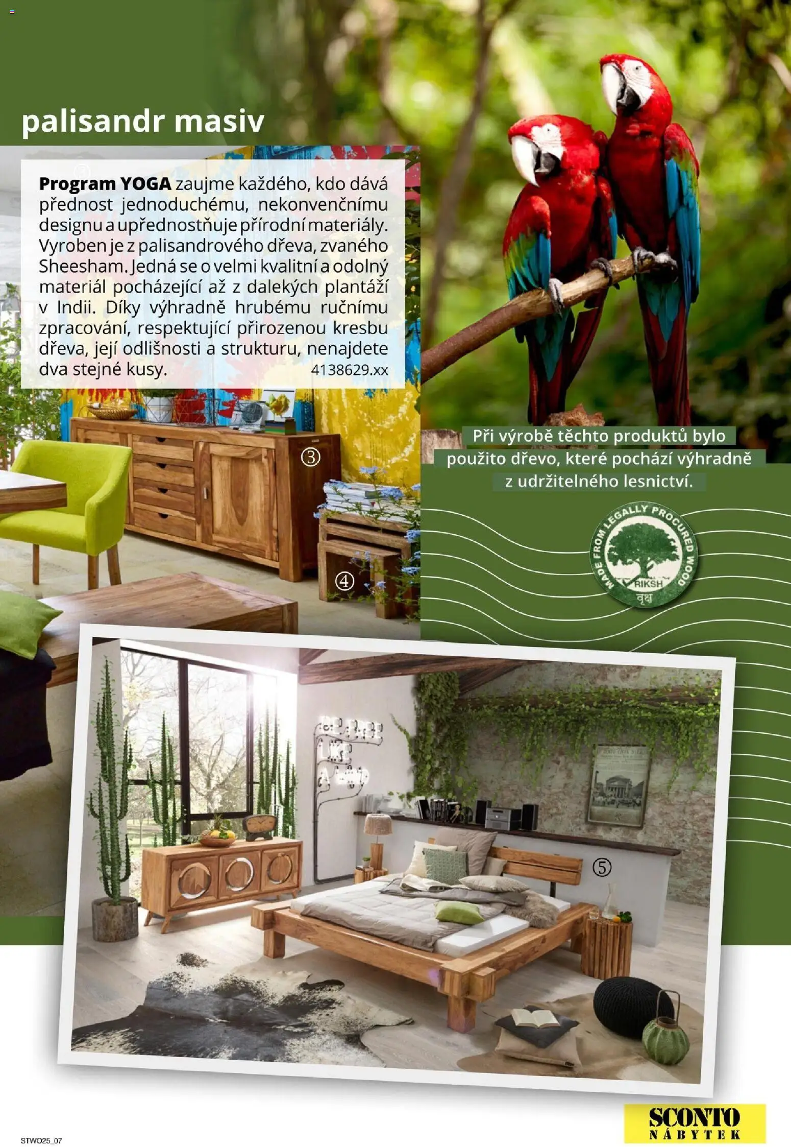 Sconto nábytek katalog - Nábytek z masivu od 01.01.2026 | Strana: 7 | Produkty: Nábytek