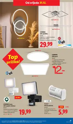 Katalog Lidl - Pregled kataloga iz trgovine Lidl, vrijedi od 27.12.2025 | Stranica: 51