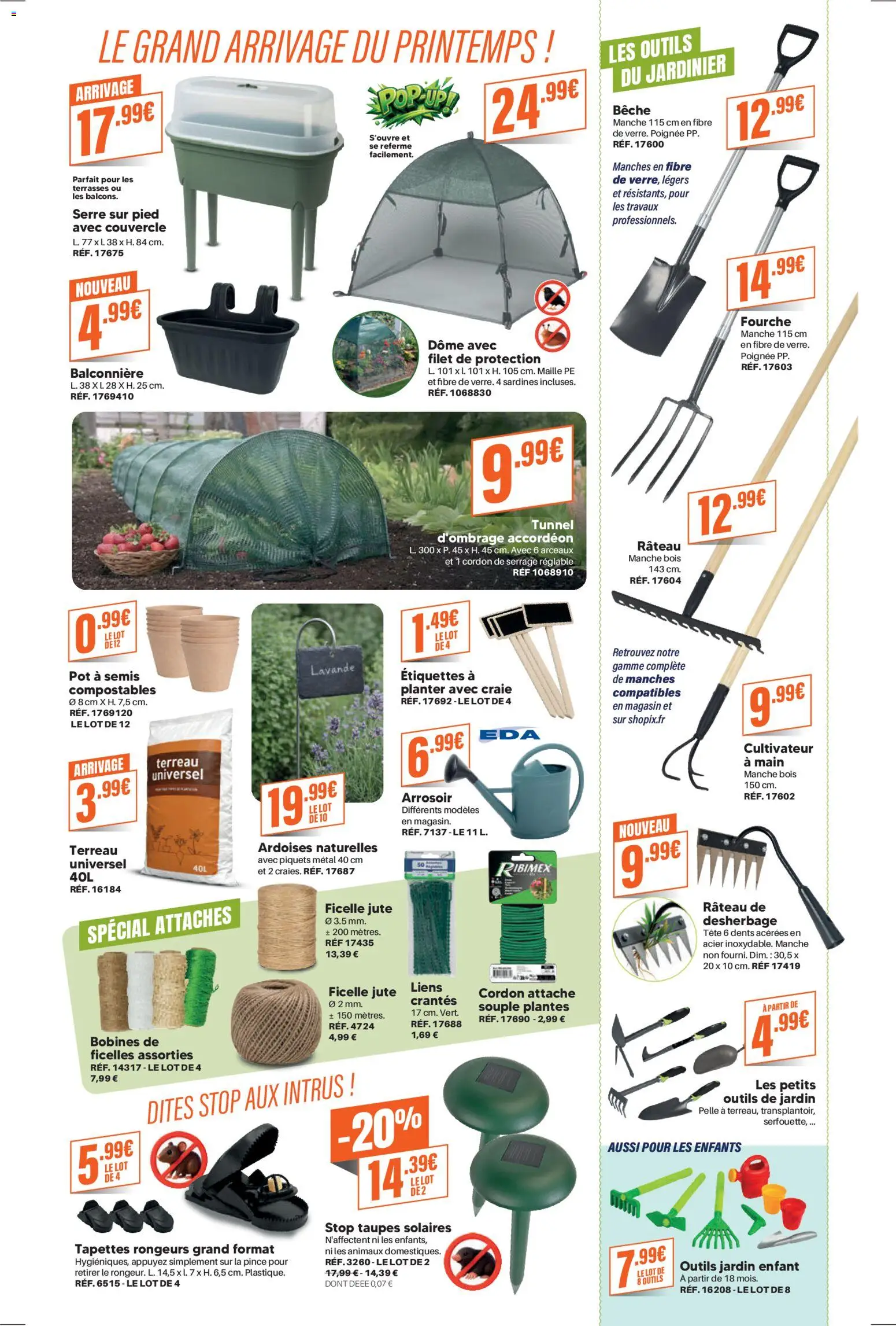 {H1} | Page: 3 | Produits: Lavande, Plantes, Sardines, Terreau