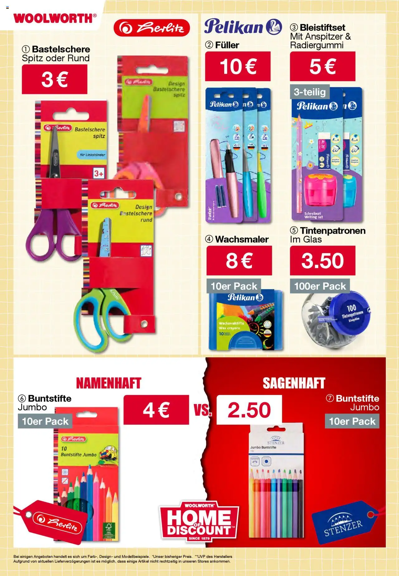 Woolworth Alles für den Schulstart gültig ab 22.08.2025 | Seite: 18